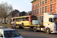 évacués  les «bus fantômes» tunnel a Liège